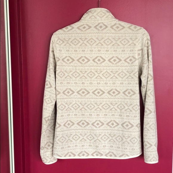 Eddie Bauer fleece zip up jacket - Picture 2 of 8